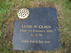 Luise H Claus 