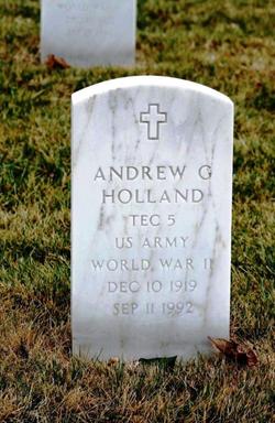Andrew G Holland 
