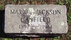 Marion <I>Jackson</I> Canfield 