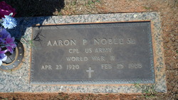 Aaron P Noble Sr.