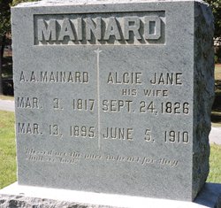 Alcie Jane <I>Allison</I> Mainard 