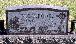 William Donald Broadbooks 