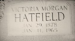 Victoria Maude <I>Morgan</I> Hatfield 