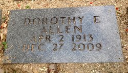 Dorothy Evelyn <I>Breeding</I> Allen 