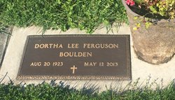 Dortha Lee <I>Ferguson</I> Boulden 