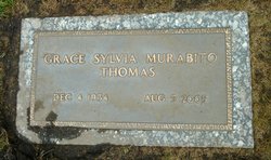 Grace Sylvia <I>Murabito</I> Thomas 