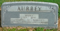 Mary Ellen <I>Jones</I> Aubrey 