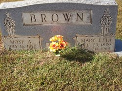 Mary Etta <I>Morgan</I> Brown 