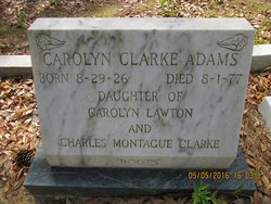 Carolyn <I>Clarke</I> Adams 