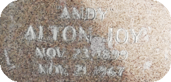Alton Joy “Andy” Anderson 