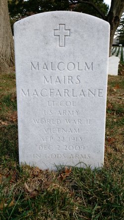Malcolm Mairs MacFarlane 