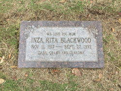 Inza Rita <I>Broderick</I> Blackwood 