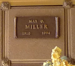 Max Gordon Miller 