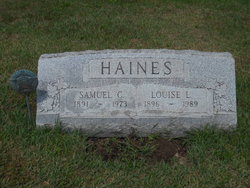 Louise L. <I>Harvey</I> Haines 