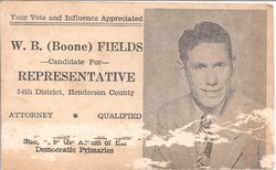 W. Boone Fields 
