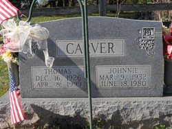 Johnnie Muriel <I>Hankins</I> Carver 