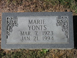 Nellie Marie Yonts 