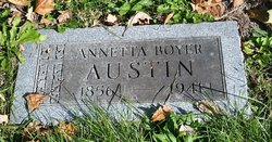 Annetta <I>Boyer</I> Austin 