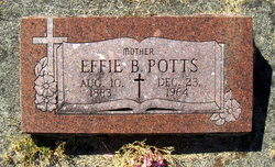 Effie Blanch <I>Price</I> Potts 