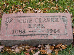 Ogleve Clark “Oggie” Kerr 