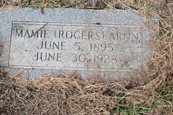 Mamie <I>Rogers</I> Arnn 