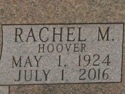 Rachel May <I>Hoover</I> Book 