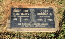 Antonia <I>Miranda</I> Cota 
