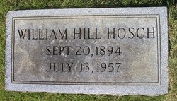 William Hill Hosch Sr.