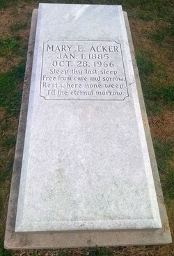 Mary E Acker 