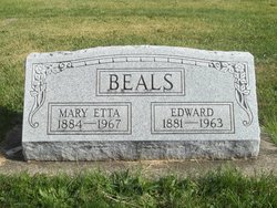 Mary Etta <I>Webster</I> Beals 