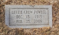 Lettie Pearl <I>Crew</I> Powell 