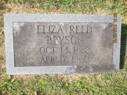Elizabeth Parasade “Eliza” <I>Reed</I> Bryson 