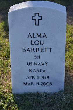 Alma Lou <I>Fox</I> Barrett 