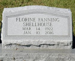 Florine Vann <I>Fanning</I> Shellhouse 