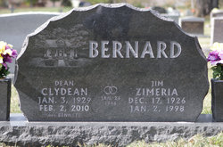 Zimeria L. “Jim” Bernard 