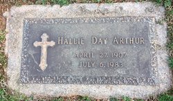 Hallie <I>Day</I> Arthur 