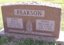 Beulah Ethel Pearson 