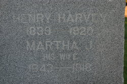 Martha Jane <I>Hildreth</I> Harvey 