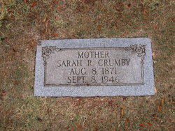 Sarah A. “Mint” <I>Rinks</I> Crumby 