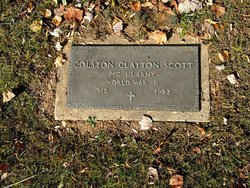 PFC Colston Clayton Scott 