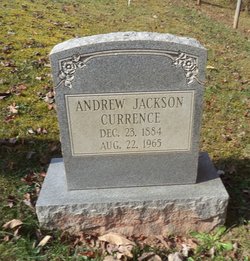 Andrew Jackson Currence 