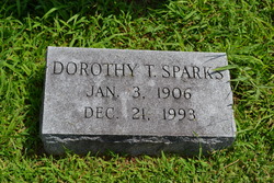 Dorothy T <I>Tucker</I> Sparks 