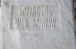 Alice Sue <I>Adams</I> Ellington 