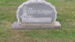 Eleanor Juanita <I>Chapman</I> Berninger 