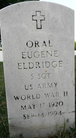 Oral Eugene Eldridge 