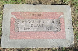 Maggie <I>Porter</I> Black 