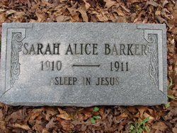 Sarah Alice Barker 