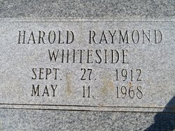 Harold Raymond Whiteside 
