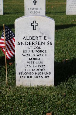 Lt Col Albert E. Andersen Sr.