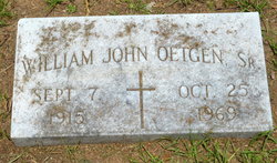 William John Oetgen Sr.